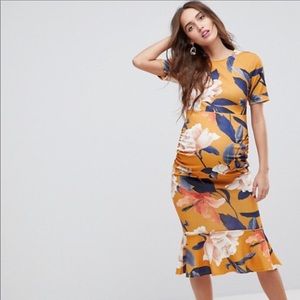 ASOS Floral Maternity dress - Size 4 - NWT